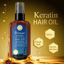 Keratin Daily Repairing Hair Oil Nourishing Smoothing Hair Care 120ml