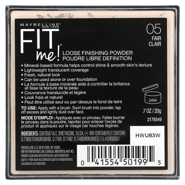 Maybelline New York Fit Me Loose Finishing Powder