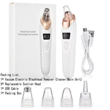 Blackhead Remover Diamond Dermabrasion Nose Vacuum Pore Cleanser Acne Pimple Suction Extractor USB Rechargeable Skin Care Tool