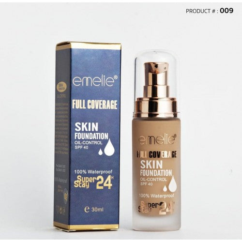 Emelie Full Coverage Skin Foundation